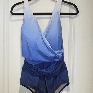 NWT Lands End Women's SlenderSuit Sz 16